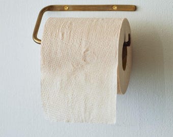 Brass Toilet Roll Holder - Toilet Paper Holder – Wall Mounted Toilet Paper Dispenser – Brass Bathroom Accessories