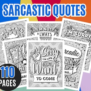 Adult Coloring Book Adult Coloring Pages Funny Quotes Coloring