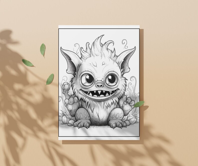 Monster Bilder zum Ausmalen: Unleash Your Inner Artist!