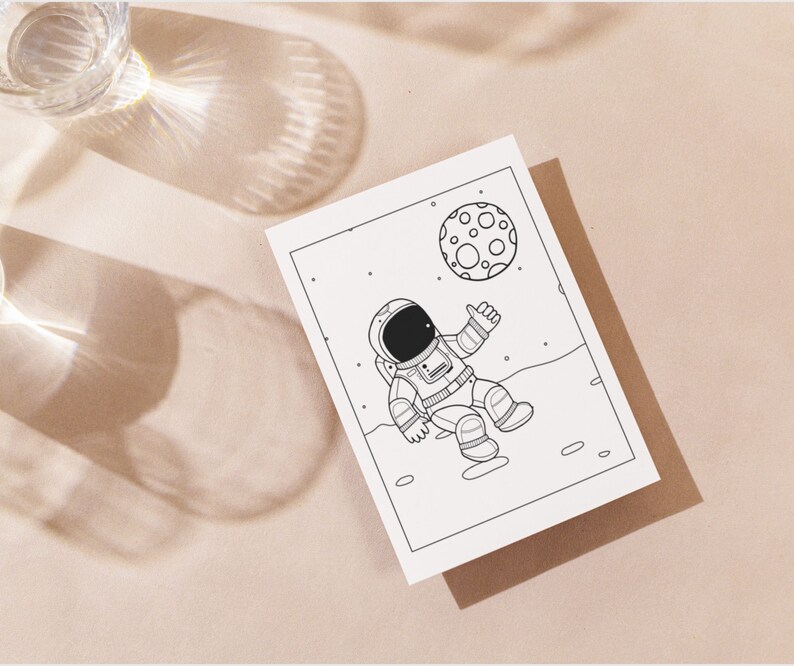 Space Activity Book for Kids Coloring Pages,dot Marker,how to Draw