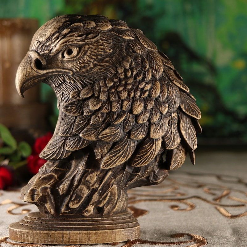 Eagle Wood Carving - Etsy