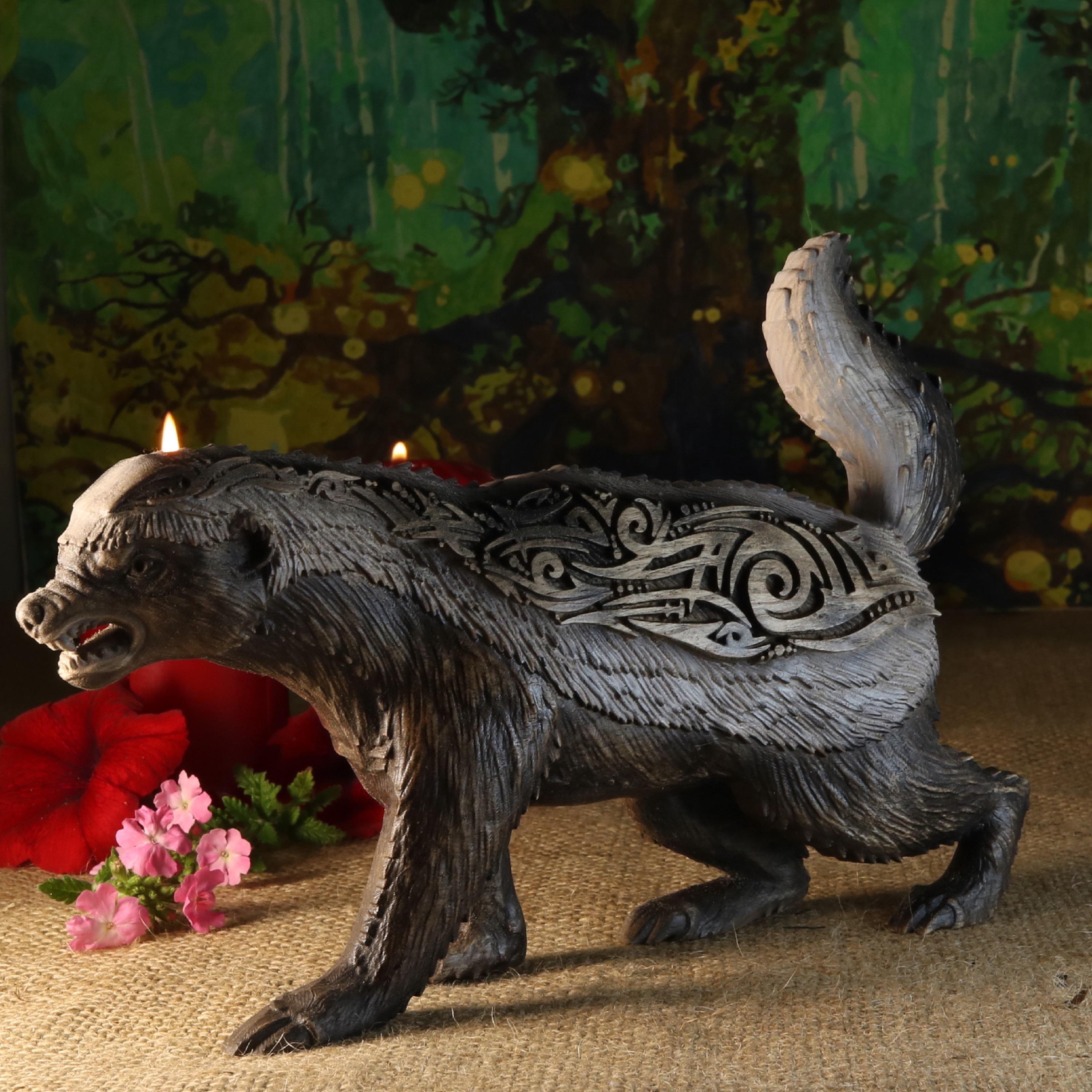 Honey Badger Figurine: African Animal Totem - Etsy