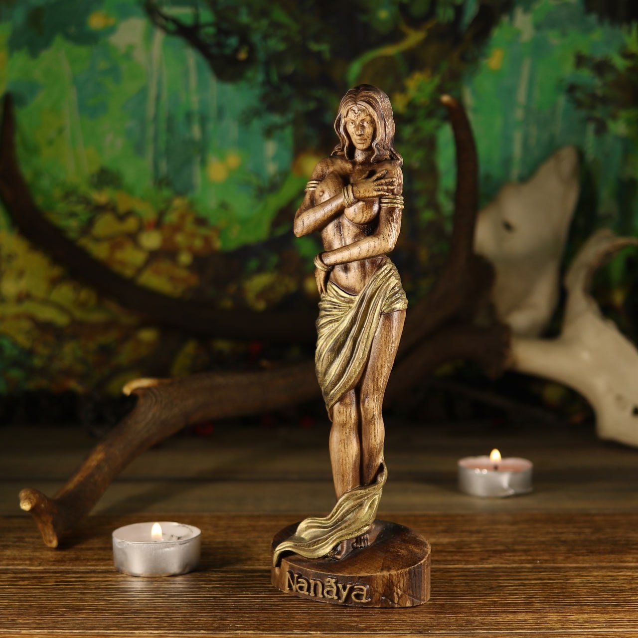 ナナヤ女神像：メソポタミア神話の装飾 - Etsy 日本