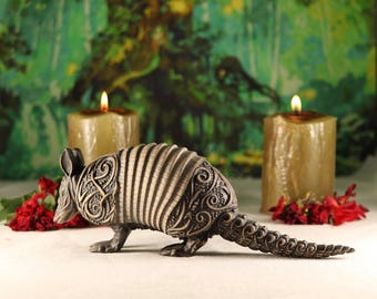 Armadillo Figurine: Exotic Animal Decor - Etsy