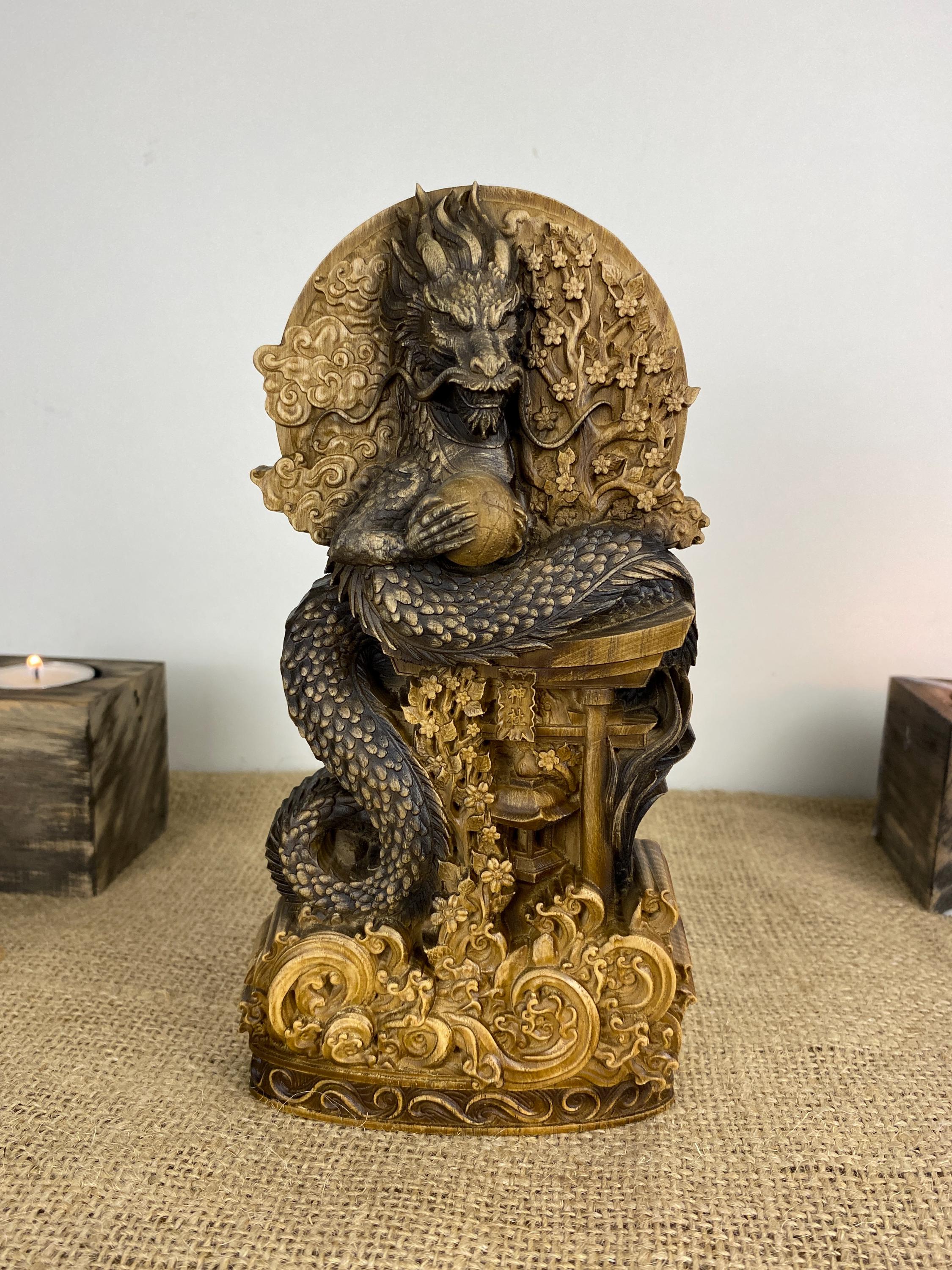 Wooden Dragon Japan - Etsy