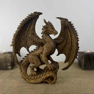 Wooden dragon - Etsy 日本