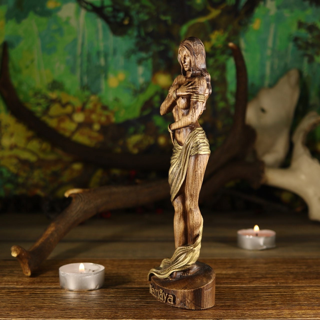 ナナヤ女神像：メソポタミア神話の装飾 - Etsy 日本