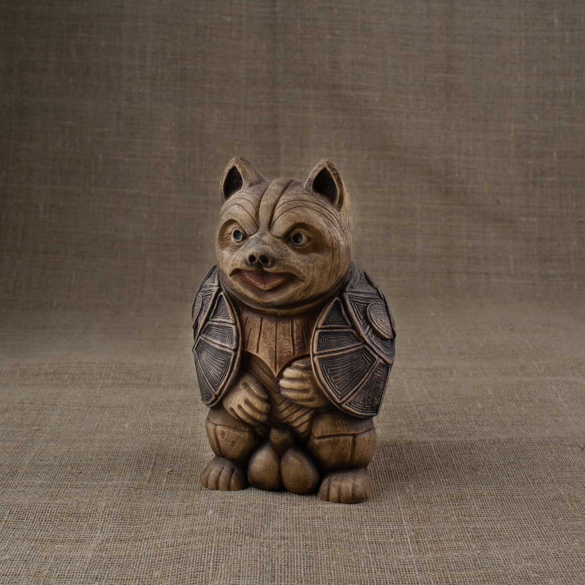 Tanuki, Japanese Statue Tanuki Statue, Raccoon Dog, Japanese