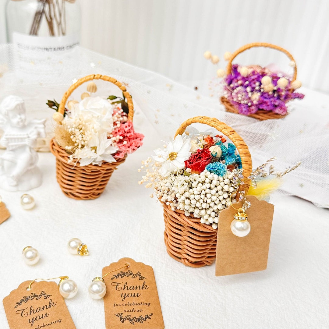 Mini Dry Flower Letterbox Flowers Fresh Bridesmaid Gifts Etsy UK