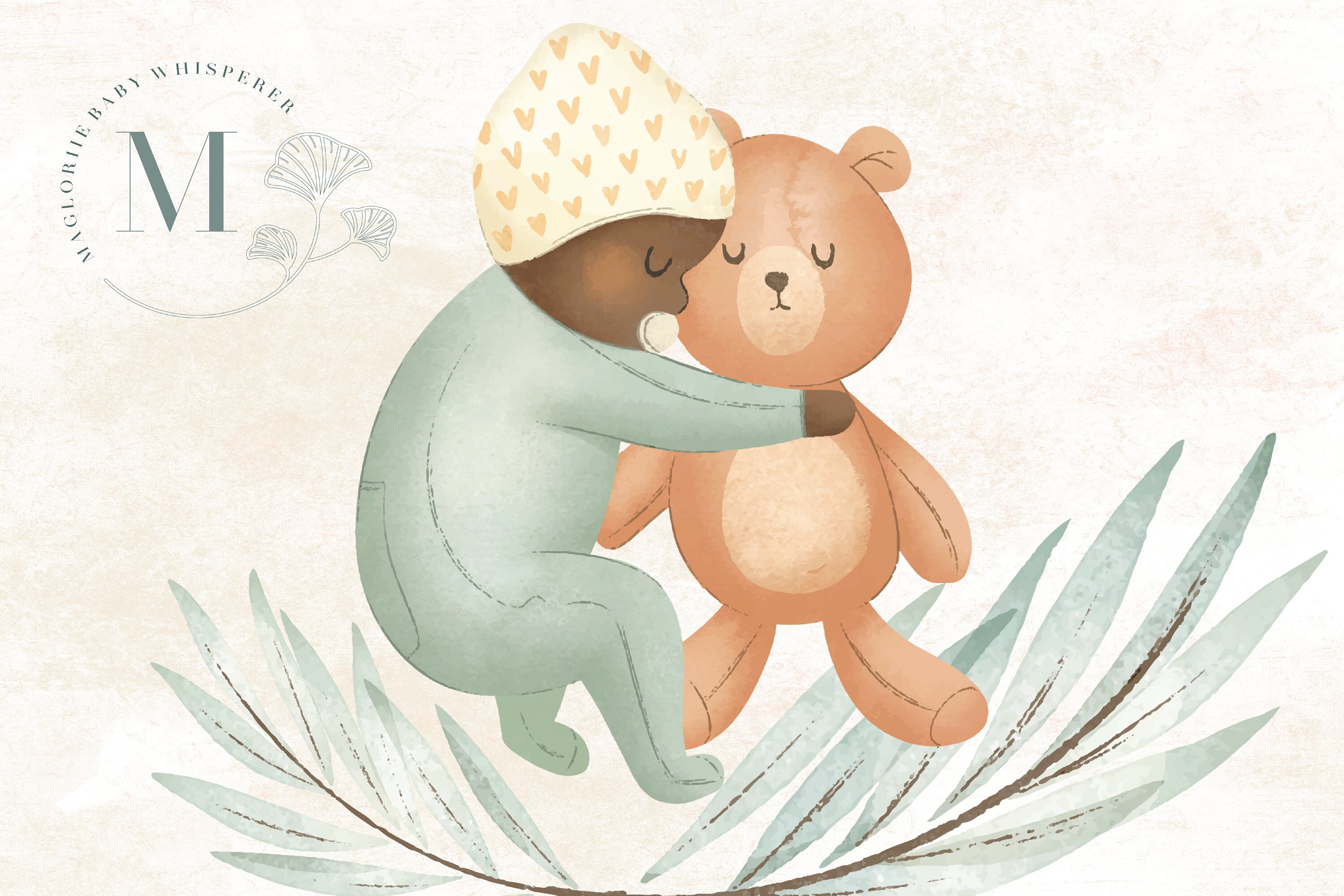 Nursery Watercolor Clipart Baby Babies Children Digital Download - Etsy