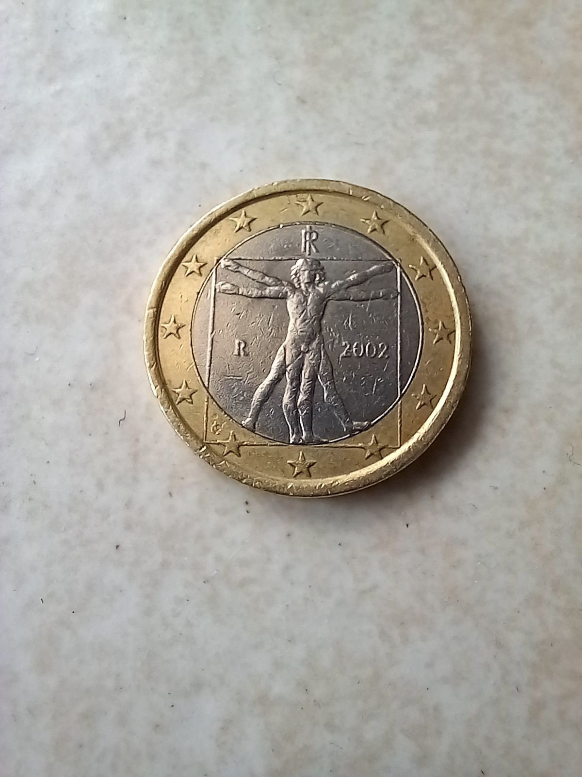 1 euro coin italie -  France