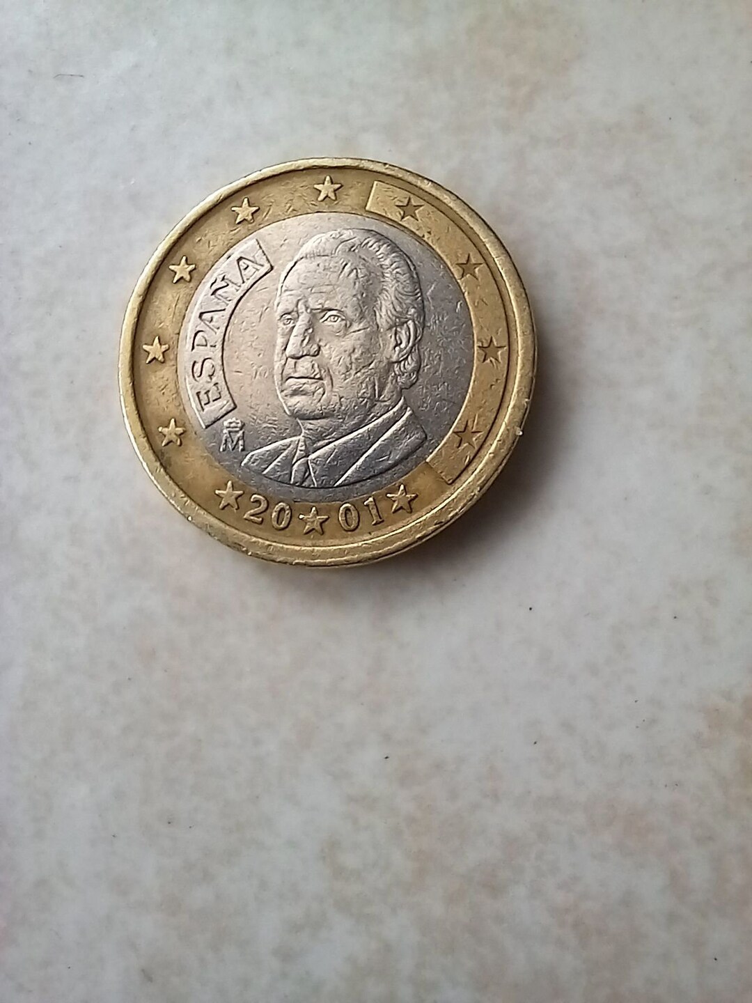 Piece 1 euro Espagne 2001 Etsy France