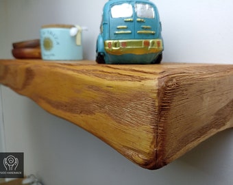 Shelf, Kitchen Shelf, Shelves, Shelving, Custom Shelf, Live Edge Floating Shelves, Floating Shelf, Farmhouse Shelf