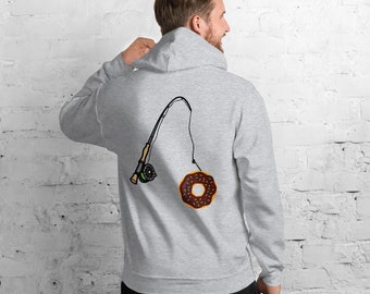 Motorcycle Hoodie | Fishing For Trouble | Sport bike Hoodie