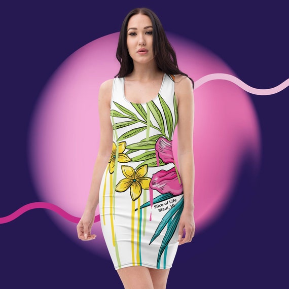 sublimation cut & sew dress BELLEMATE Sublimation Cut & Sew Dress XS