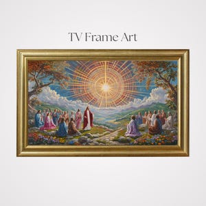 Biblical Landscape TV Frame Art: Christian Home Decor (Digital Download)