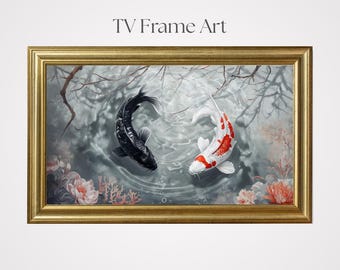 Japanese Landscape TV Art: Samsung Frame TV Decor (Digital Download