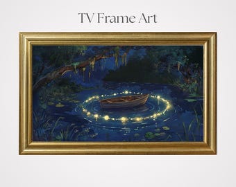 Disney Inspired TV Frame Art, Landscape Art Bundle (Digital Download)