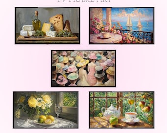 Autumn TV Frame Art: Food & Still Life Paintings (Digital Download)