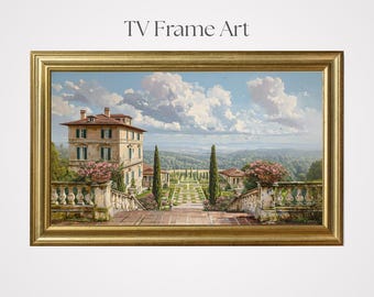 France Landscape TV Frame Art: French scenery Digital Download