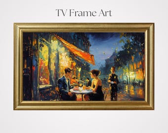 France Landscape TV Frame Art: French scenery Digital Download