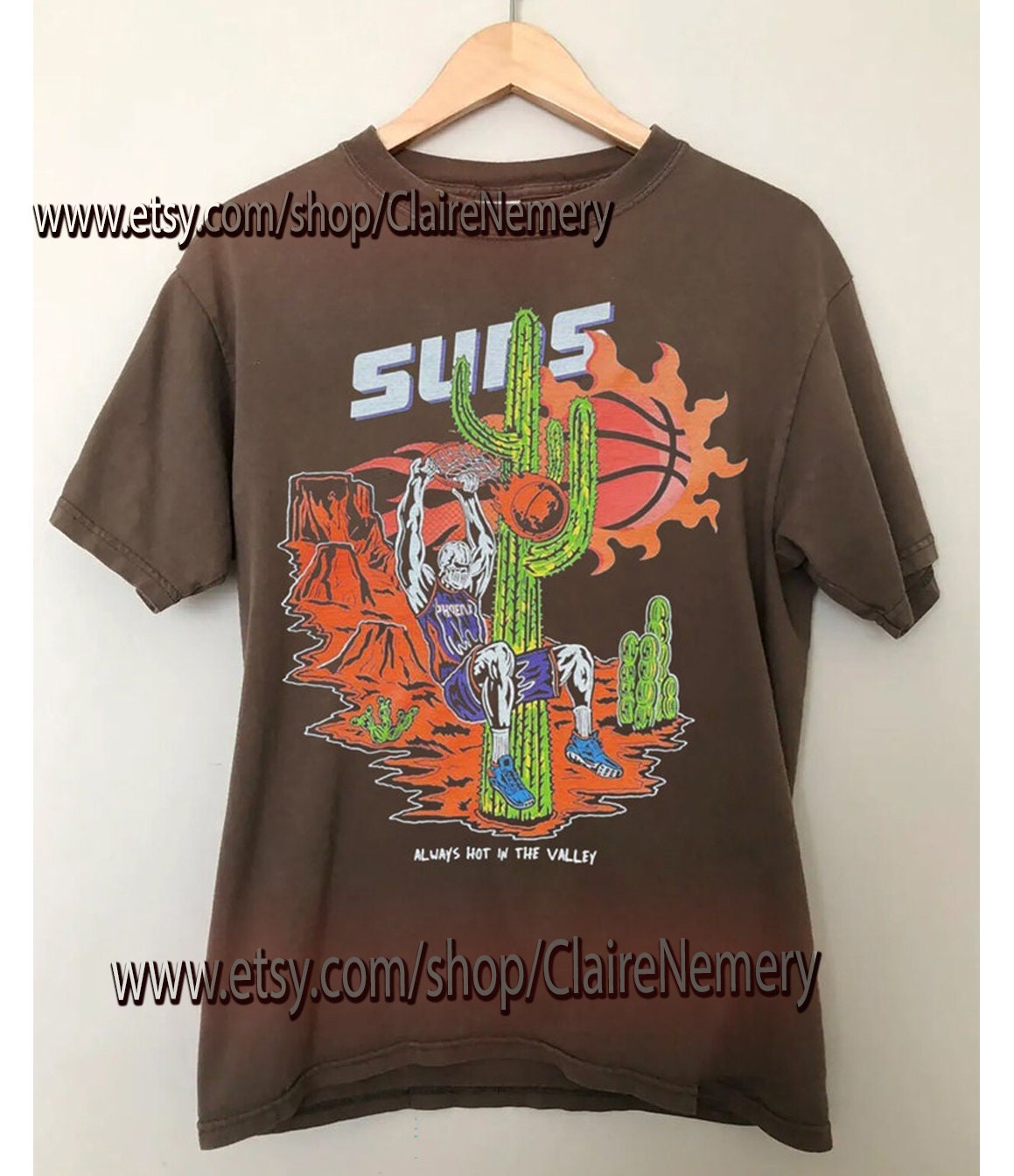 Kevin Durant KD Phoenix Suns The Valley Shirt T-Shirt Graphi - Inspire  Uplift
