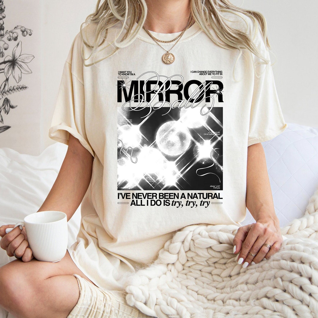Mirrorball Album Tshirt, Album Trending 2023 Hoodie Sweatshirt Tshirt