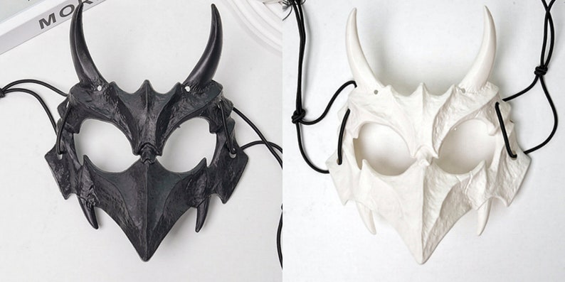 Werewolf Skull Half Face Mask, Animal Skull Mask, Unisex, Carnival Party Props, Cosplay, Halloween Masquerade, Christmas Gift, Birthday Gift image 9