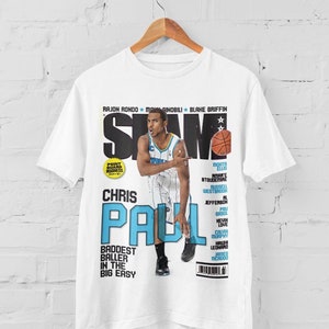 New Orleans Hornets 90s Retro Vintage Chris Paul Basketball Unisex T-Shirt  - Beeteeshop
