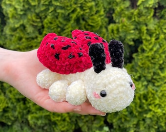 Crochet PATTERN Ladybug, Amigurumi, PDF in English