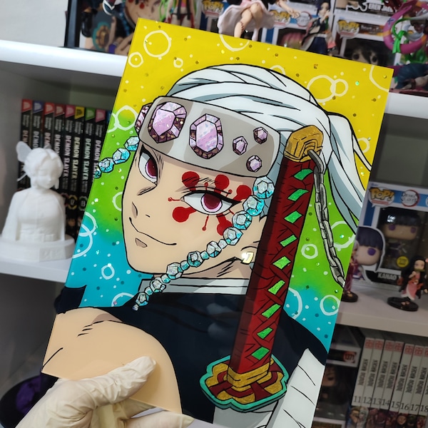 Vitrail / Glasspainting Anime / Glassart Anime