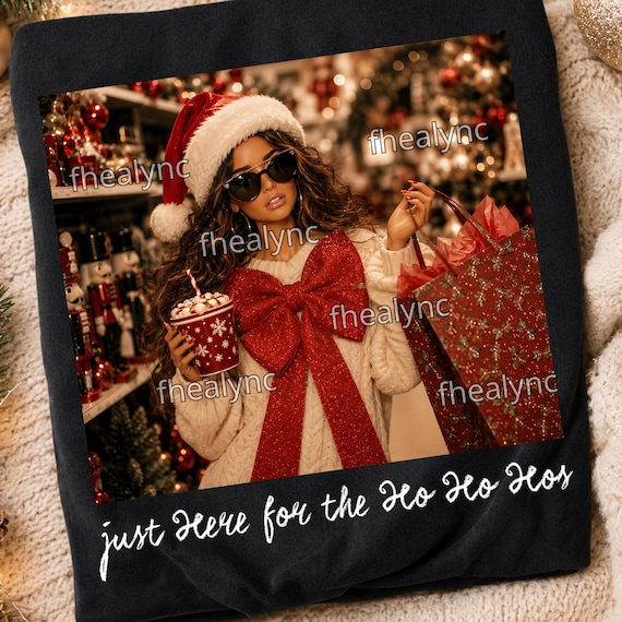 Funny Doll Face Christmas PNG, Hohohos Shirt Design, Merry Sublimation, Sassy Holiday Humor