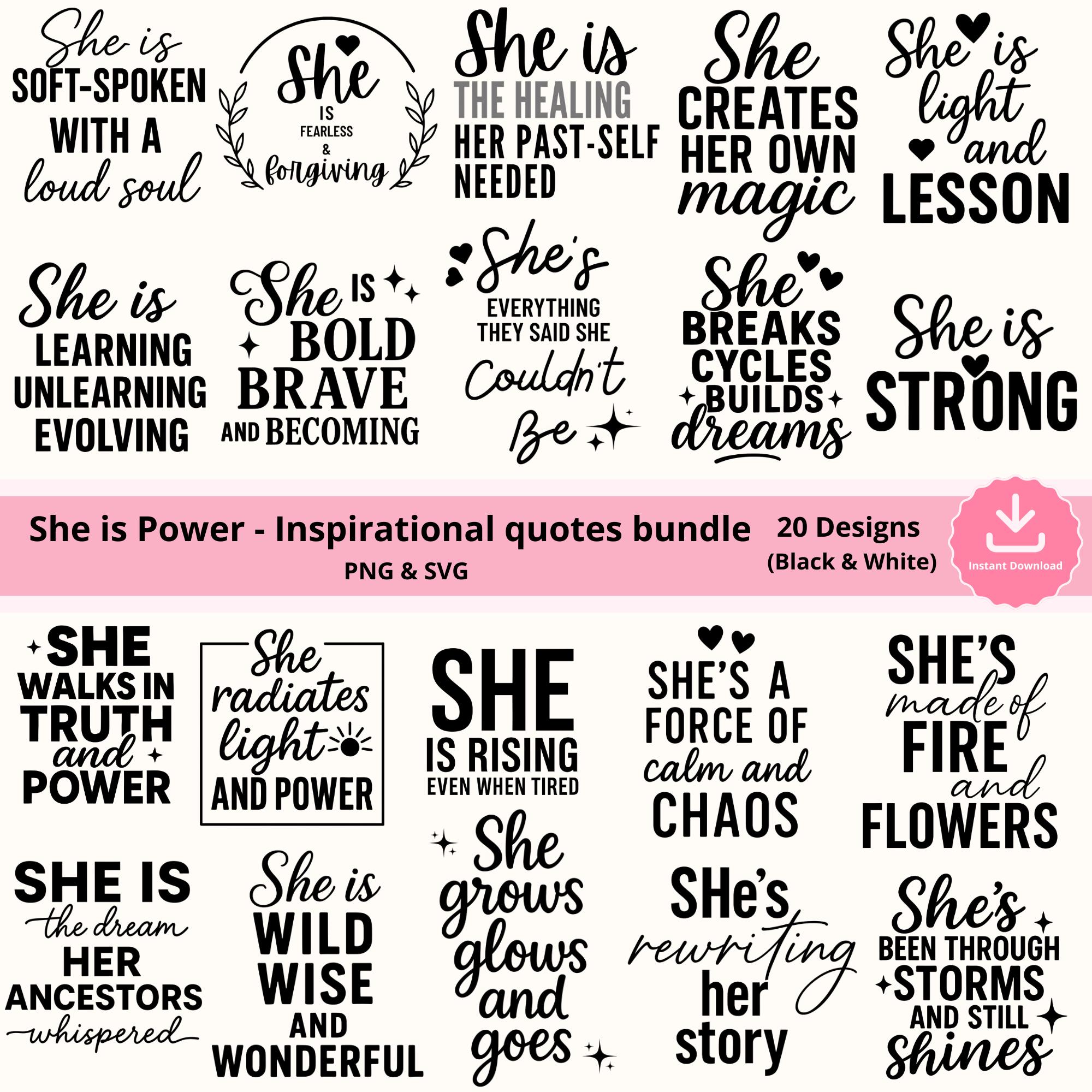 Frase poderosa - Etsy México, image size:2000x2000