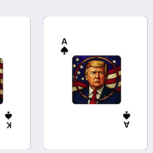 Baralho de cartas Trump Team 2.0 - Pôquer