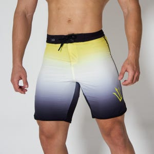 Aurora Black Boardshorts Men&#39;s Physique NPC Competition Shorts