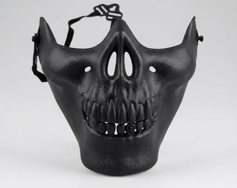 Schädel-Maske Motorrad Chooper Gangsta Halloween Schädel-Mann 3D Druck STL-Datei