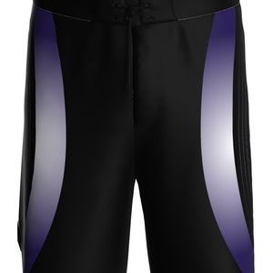 Purple Vision Boardshorts Men&#39;s Physique NPC Competition Shorts