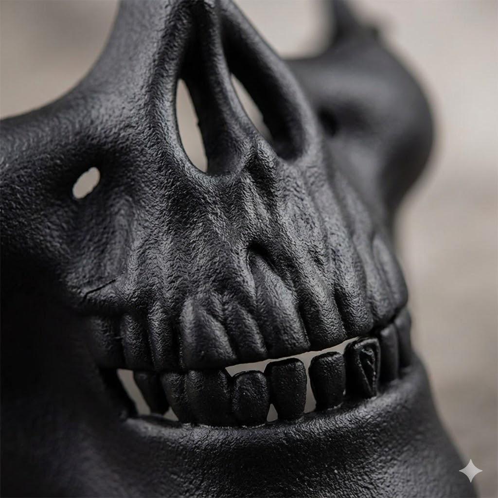Skull Mask Motorcycle Chooper Gangsta Halloween Skull Man 3D Print