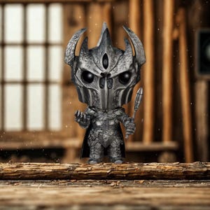 Minifigura de Sauron: Impresión 3D de El Señor de los Anillos (archivo STL)