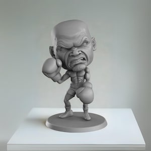 Boxer Minifigur Modell, 3D-Druck-STL-Datei