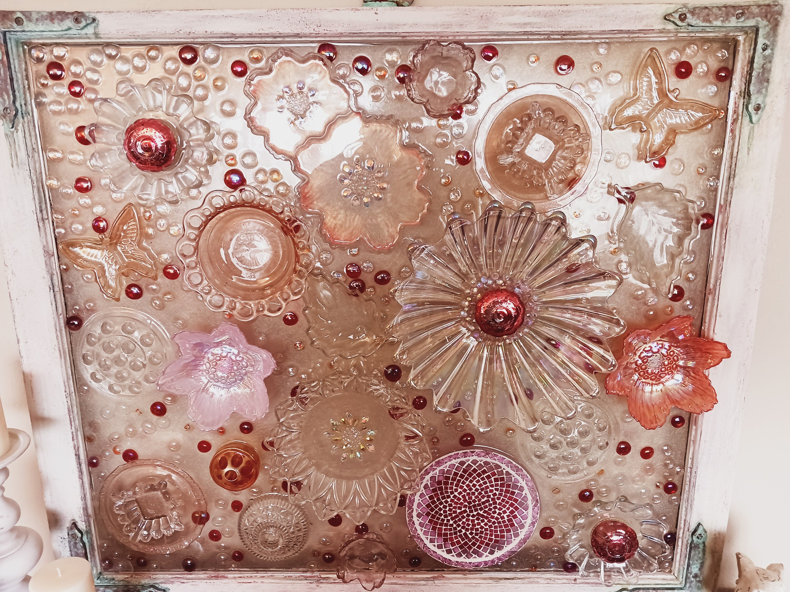 Antique Window, Glass Art - Etsy