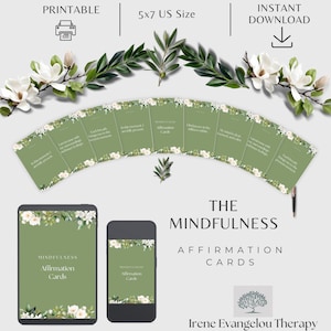 Mindfulness Affirmationskarten Ein Werkzeug um Achtsamkeit, Selbstmitgefühl und positives Denken zu fördern