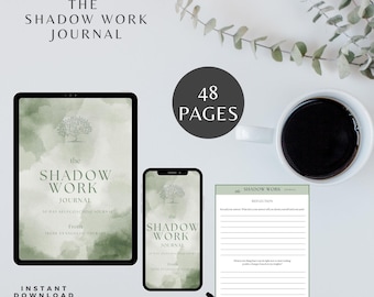 Shadow Work Journal Self Discovery Inner Child Healing Shadow Self Exercise Mental Health Tracker Printable Wellness Planner Eldest Daughter