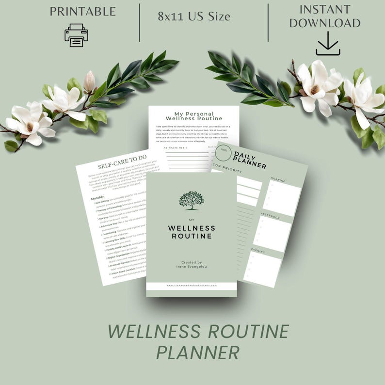 Selfcare Tracker Printable Wellness Routine Planner Mental Health Support Journal Anxiety Management Tool Negative Thoughts Tracker Daily Habit Organizer Stress Relief Guide Emotional Wellbeing Planner Mindfulness Practice Journal eldest daughter