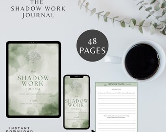 Die Schattenarbeit Journal Selbstfindung Heilung des inneren Kindes Heilung Journal Mentale Gesundheit Therapie Journal persönliches Wachstum
