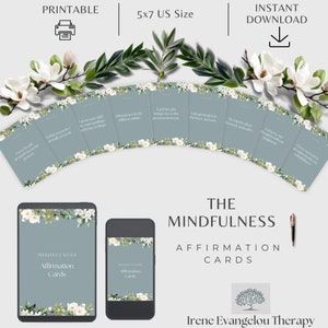 Mindfulness Affirmationskarten Ein Werkzeug um Achtsamkeit, Selbstmitgefühl und positives Denken zu fördern