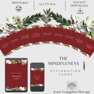 Mindfulness Affirmationskarten Ein Werkzeug um Achtsamkeit, Selbstmitgefühl und positives Denken zu fördern