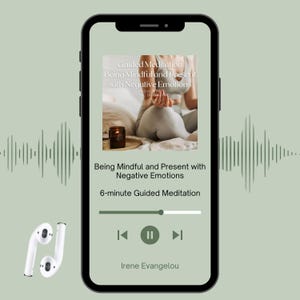 Mindfulness Meditation for Negative Emotions: Guided Audio (mp3 Digital Download)