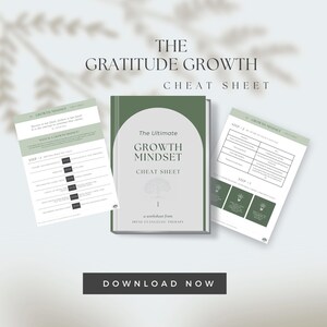 Growth Mindset Worksheet Digital Gratitude Journal Printable Self Care Eldest Daughter  Thankfulness Practice Daily Tool Appreciation Tracking Template Mental Wellness Workbook Reflection Journaling Pages Personal Development Resource Positive