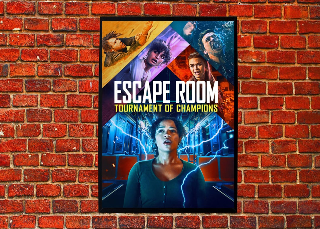 Escape Room Tournament of Champions 2021 Horror Movie Cover Poster